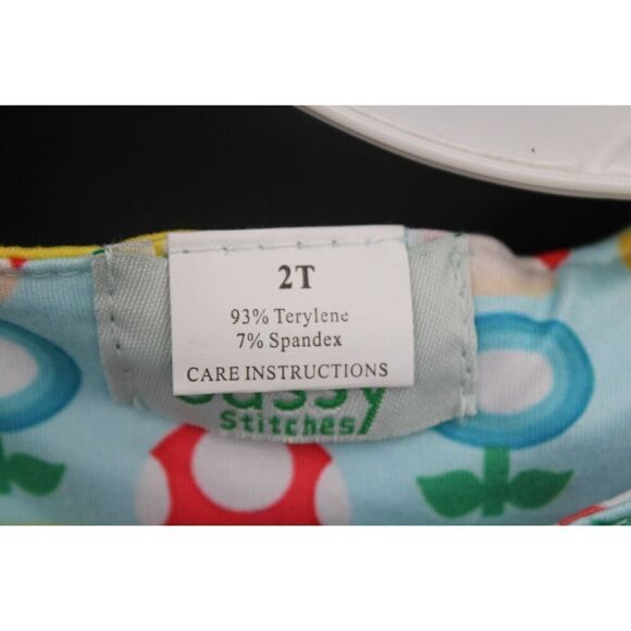 SASSY STITCHES DIAPER SET OUTFITS SUPER MARIO BROS 2T - Picture 8 of 11